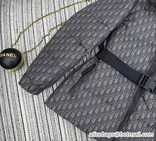 Good Looking Dior Oblique Down Jacket DR1115 Black 2025