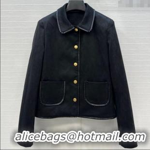 Top Quality Celine Jacket 0814 Black 2025