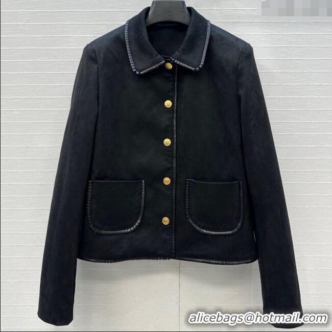 Top Quality Celine Jacket 0814 Black 2025