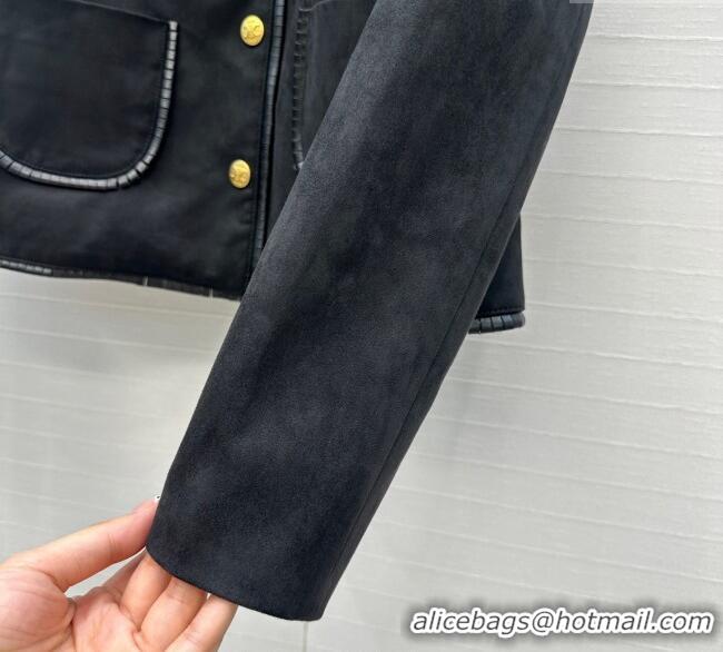 Top Quality Celine Jacket 0814 Black 2025