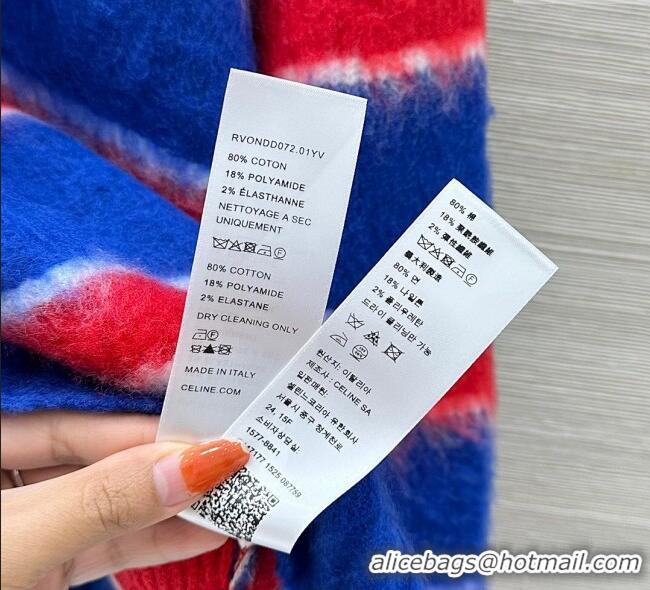 Fashion Discount Celine Striped Sweater CE091902 Blue 2025