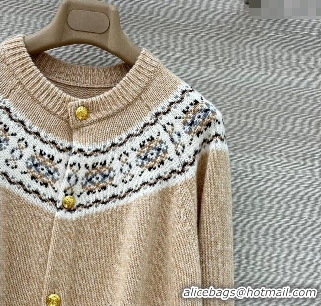 Reasonable Price Celine Wool Cardigan 1014 Beige 2025