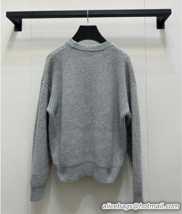 Super Quality Celine Wool Sweater CE101501 Grey 2025