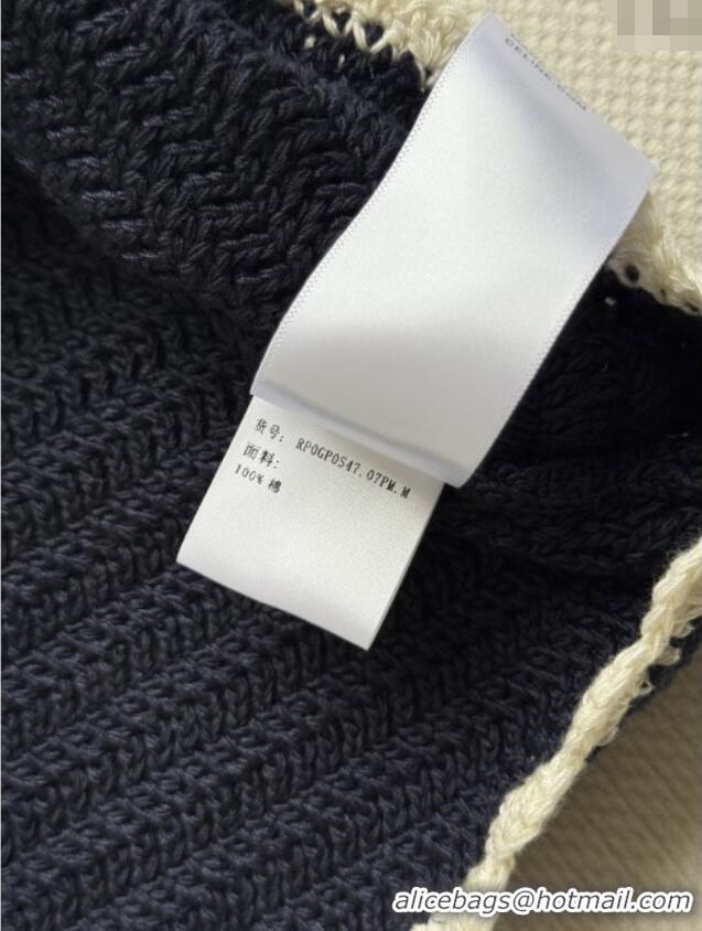 Affordable Price Celine Knit Vest C101701 Navy Blue 2025