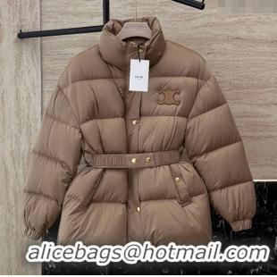 Fashion Discount Celine Down Jacket C101710 Brown 2025