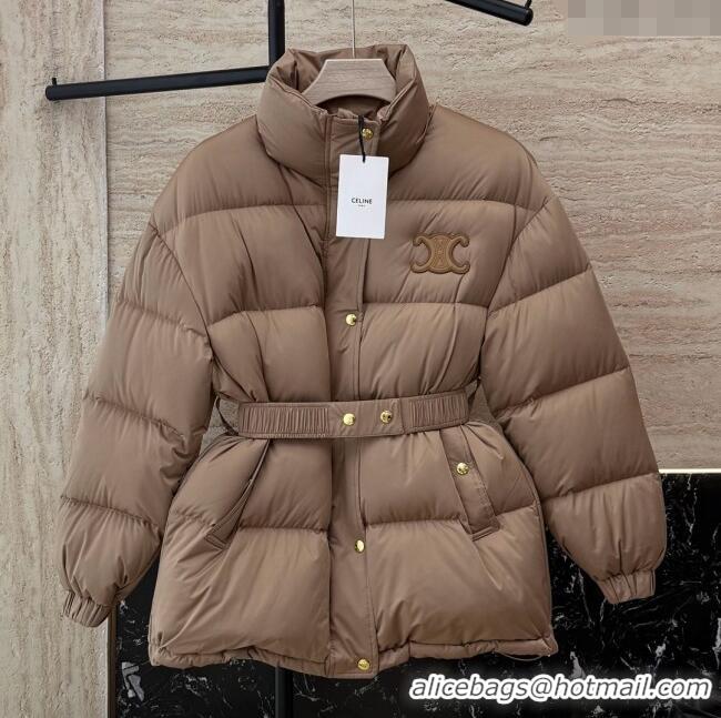 Fashion Discount Celine Down Jacket C101710 Brown 2025