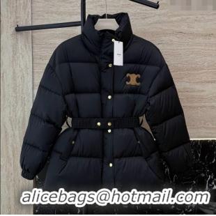 Buy Classic Celine Down Jacket C101712 Black 2025