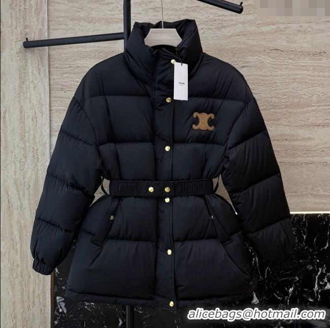 Buy Classic Celine Down Jacket C101712 Black 2025