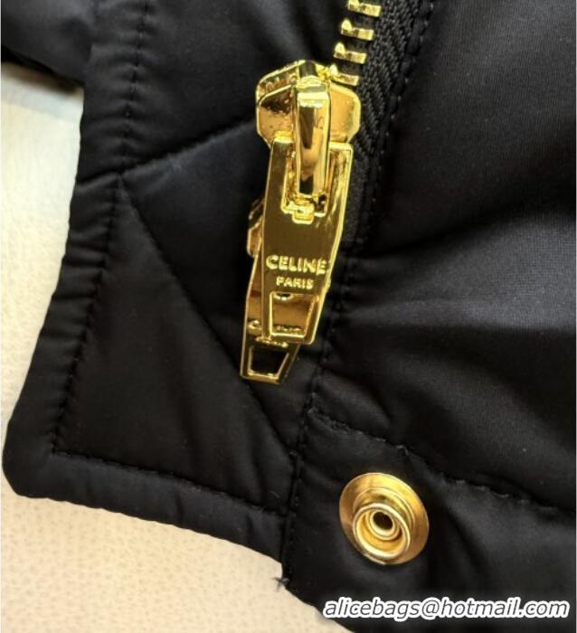 Buy Classic Celine Down Jacket C101712 Black 2025