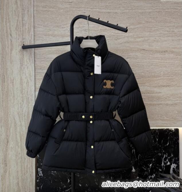Buy Classic Celine Down Jacket C101712 Black 2025