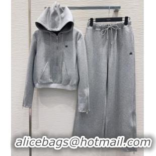 Affordable Price Celine Hoodie and Pants C101713 Grey 2025
