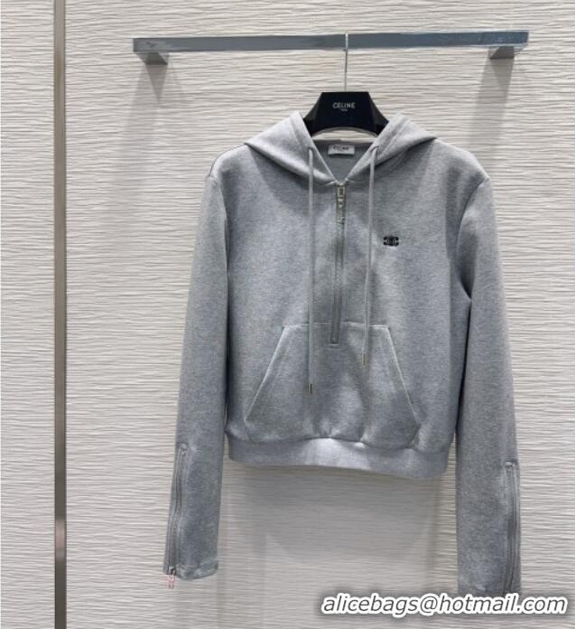 Affordable Price Celine Hoodie and Pants C101713 Grey 2025