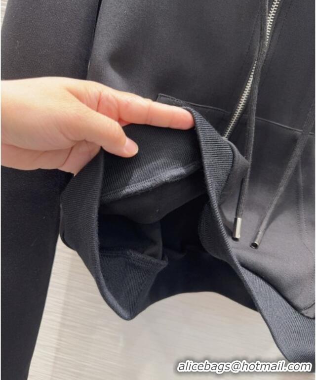 Well Crafted Celine Hoodie and Pants C101714 Black 2025