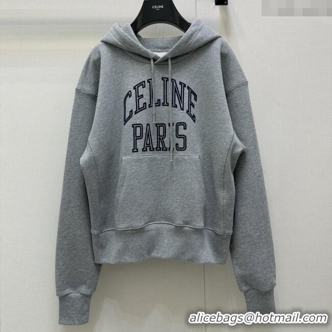 Top Grade Celine Hoodie C101717 Grey 2025