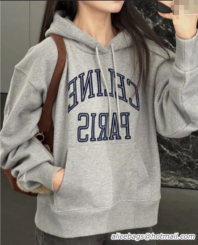 Top Grade Celine Hoodie C101717 Grey 2025