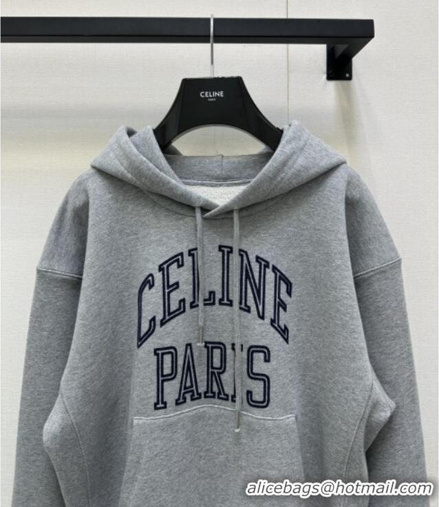 Top Grade Celine Hoodie C101717 Grey 2025