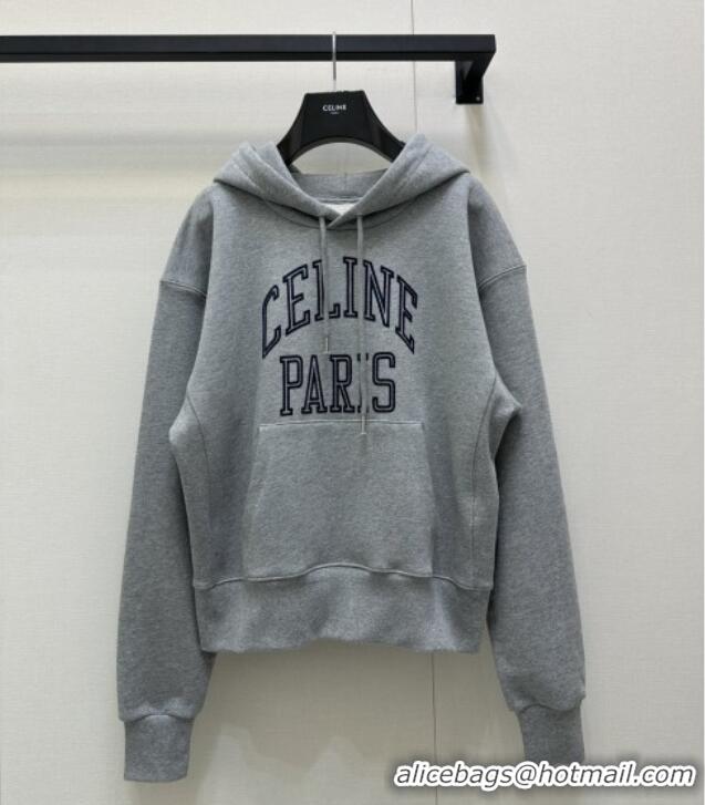 Top Grade Celine Hoodie C101717 Grey 2025