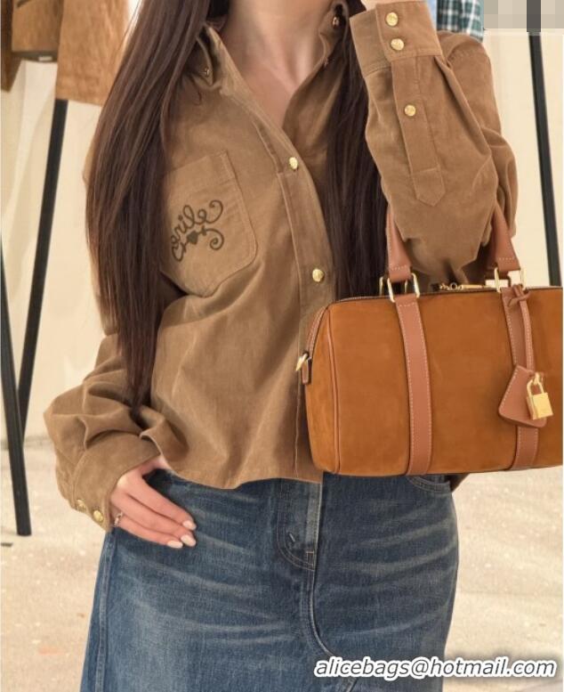 Well Crafted Discount Celine Shirt C101718 Brown 2025