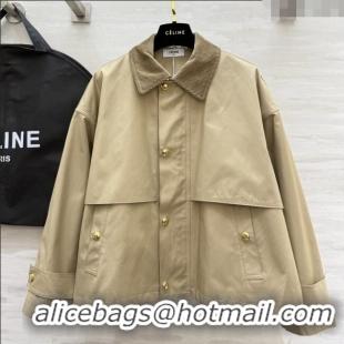 Reasonable Price Celine Jacket C101719 Khaki 2025