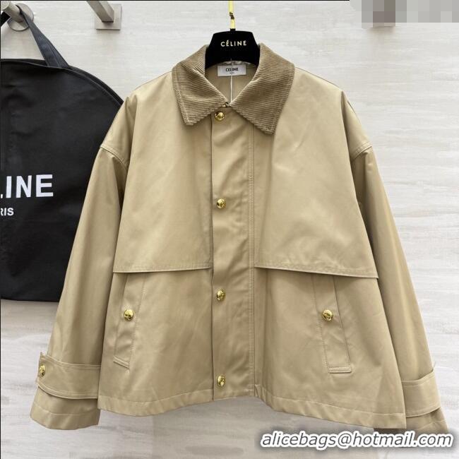 Reasonable Price Celine Jacket C101719 Khaki 2025