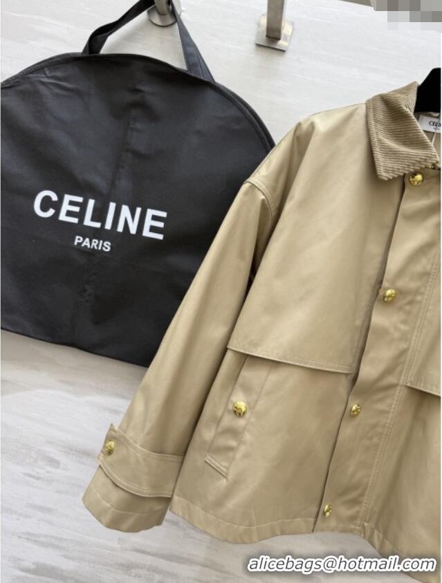 Reasonable Price Celine Jacket C101719 Khaki 2025