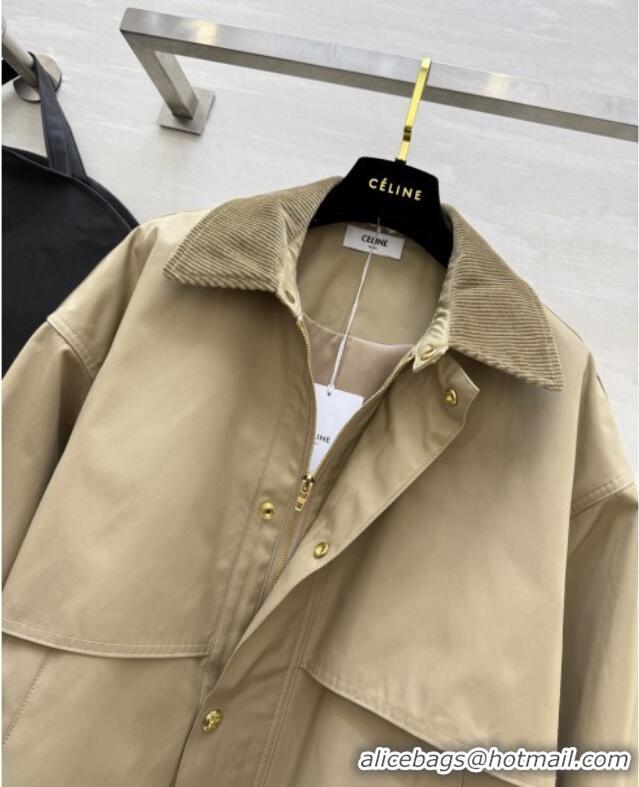 Reasonable Price Celine Jacket C101719 Khaki 2025