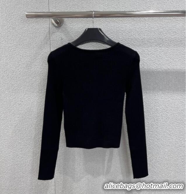 Grade Quality Celine Wool Cardigan CH110506 Black 2025