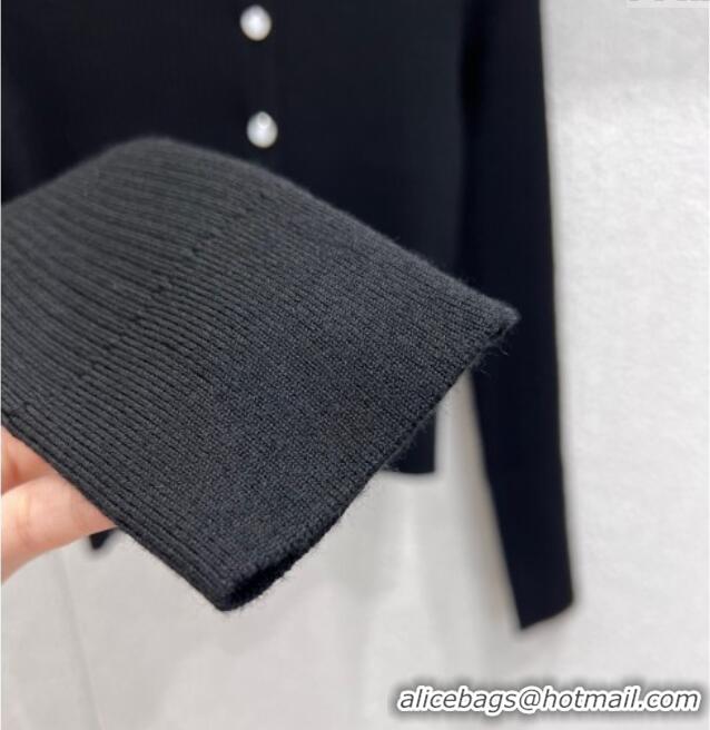 Grade Quality Celine Wool Cardigan CH110506 Black 2025