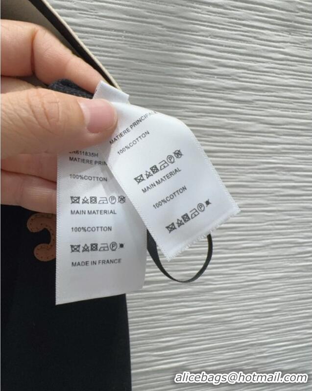 Good Looking Celine Cotton Tight CE111501 Black 2025