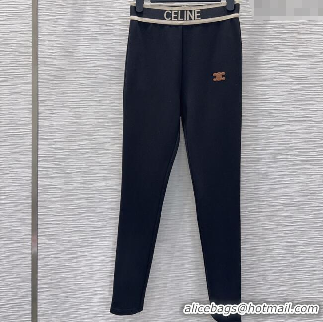 Good Looking Celine Cotton Tight CE111501 Black 2025