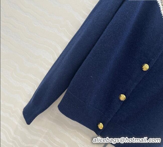 Trendy Design Celine Cashmere Cardigan C92601 Blue 2025