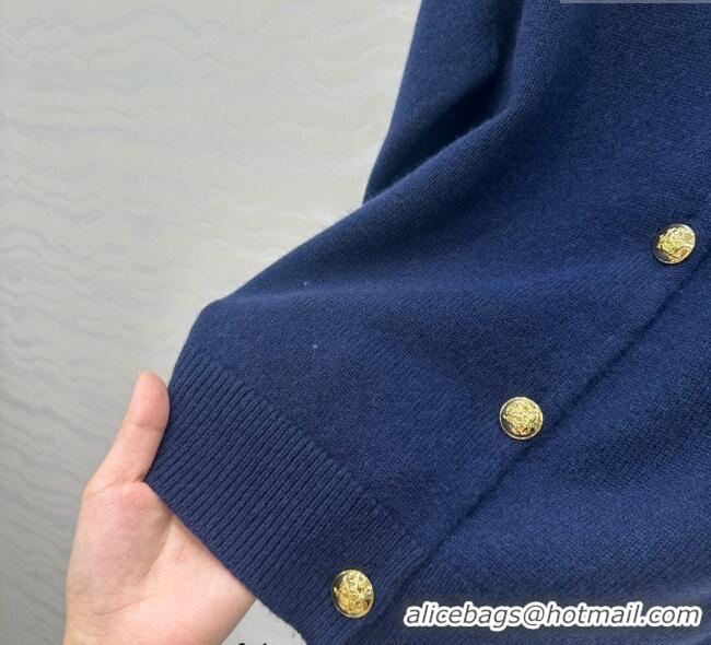 Trendy Design Celine Cashmere Cardigan C92601 Blue 2025