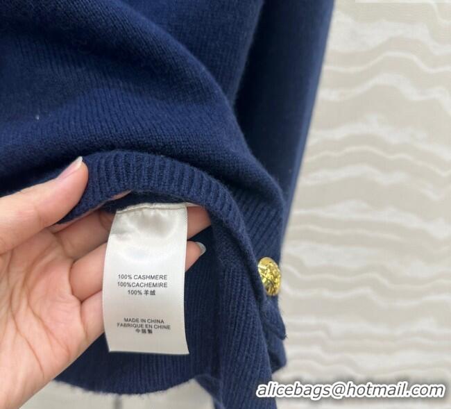 Trendy Design Celine Cashmere Cardigan C92601 Blue 2025