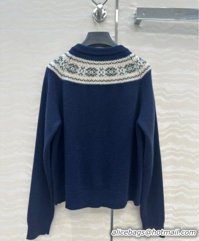 Trendy Design Celine Cashmere Cardigan C92601 Blue 2025