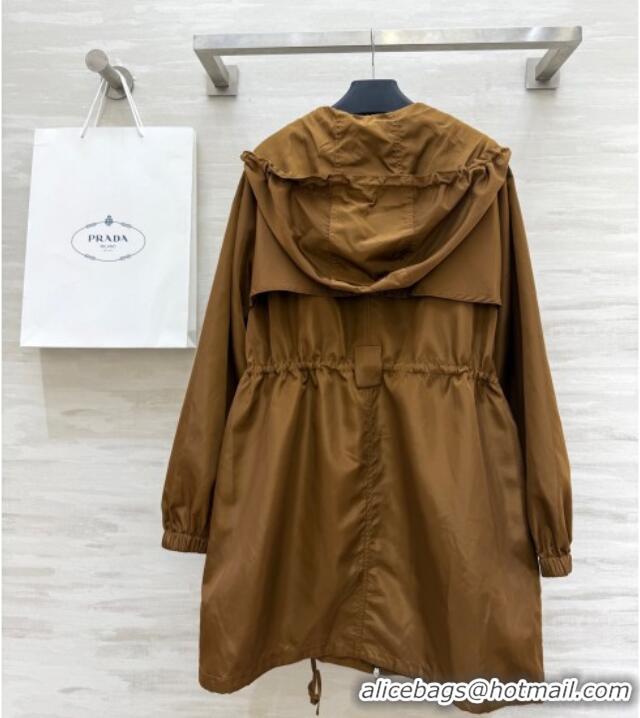 Well Crafted Prada Coat Brandy 0812 Brown 2025