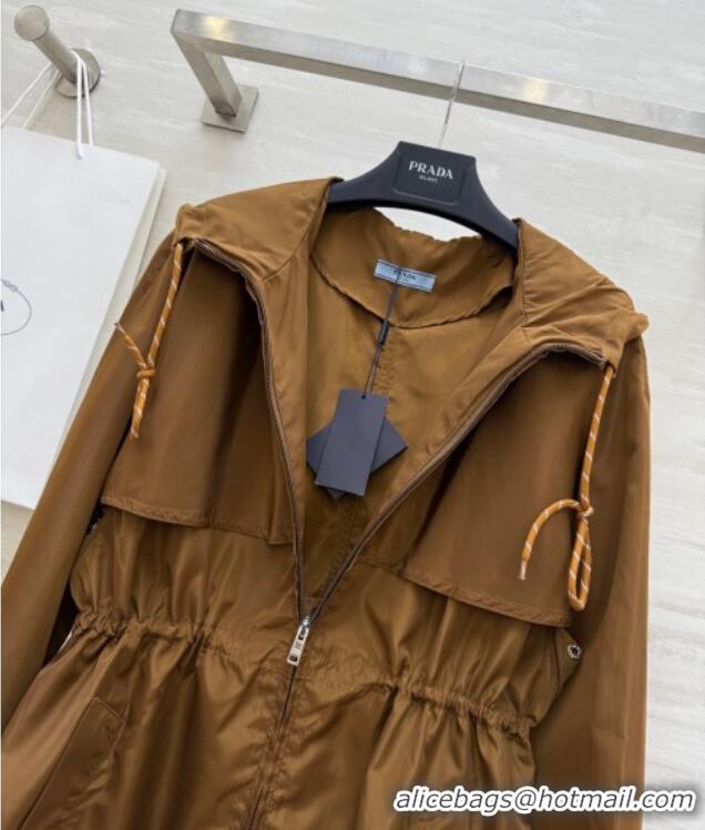 Well Crafted Prada Coat Brandy 0812 Brown 2025