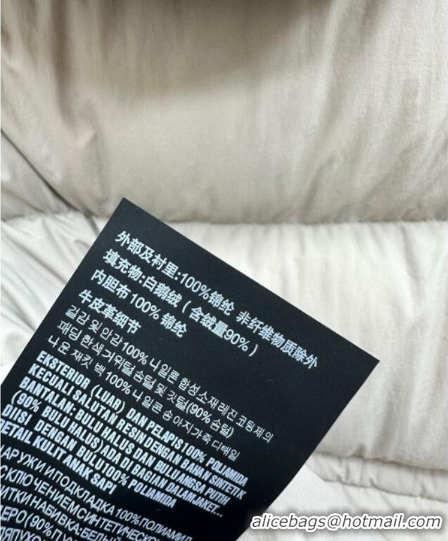 Reasonable Price Prada Down Jacket 0812 Grey 2025