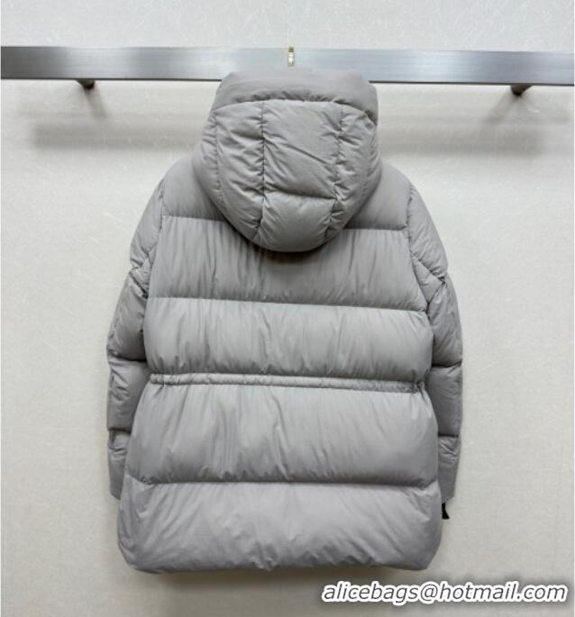 Reasonable Price Prada Down Jacket 0812 Grey 2025