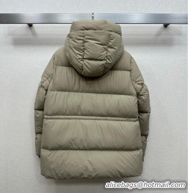 Top Quality Prada Down Jacket 0812 Beige 2025