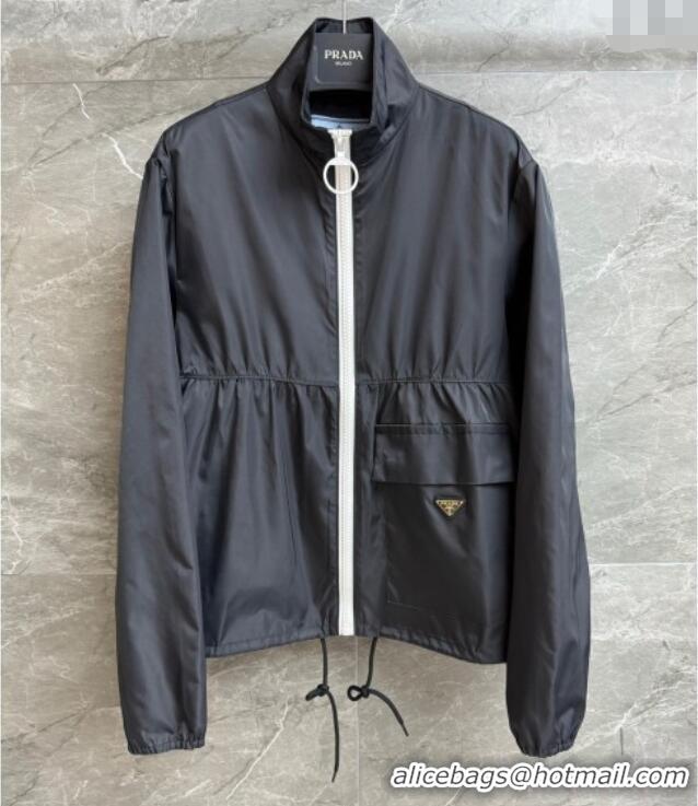 Super Quality Prada Jacket 0816 Black 2025