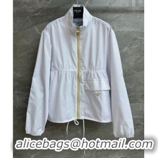Buy Fashionable Prada Jacket 0816 White 2025