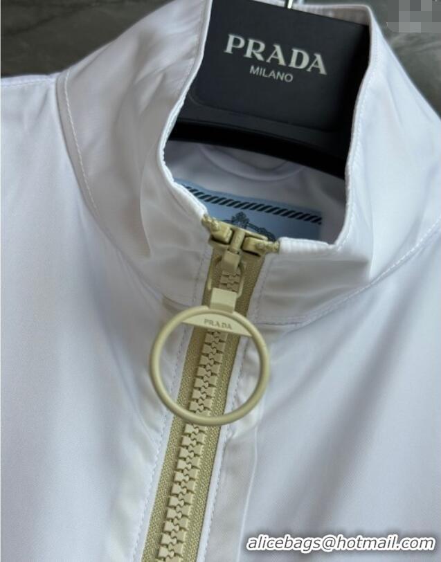 Buy Fashionable Prada Jacket 0816 White 2025