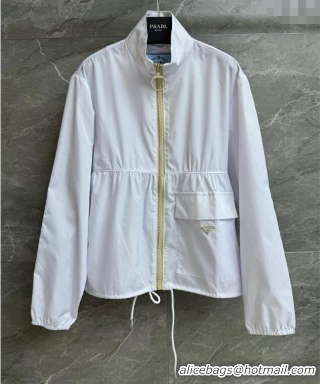 Buy Fashionable Prada Jacket 0816 White 2025