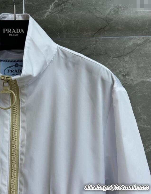 Buy Fashionable Prada Jacket 0816 White 2025
