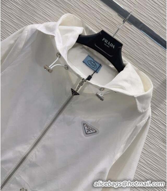 Reasonable Price Prada Jacket P082920 White 2025