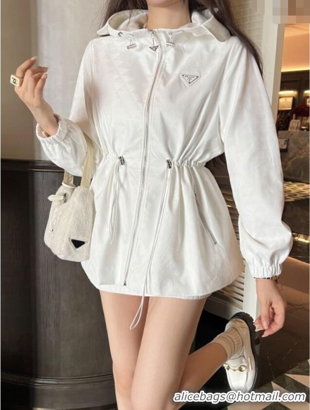 Reasonable Price Prada Jacket P082920 White 2025