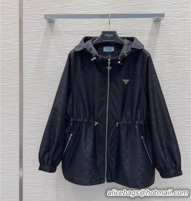 Buy Fashionable Prada Jacket P082921 Black 2025