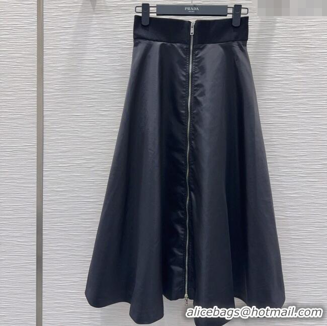 Well Crafted Prada Skirt P090225 Black 2025