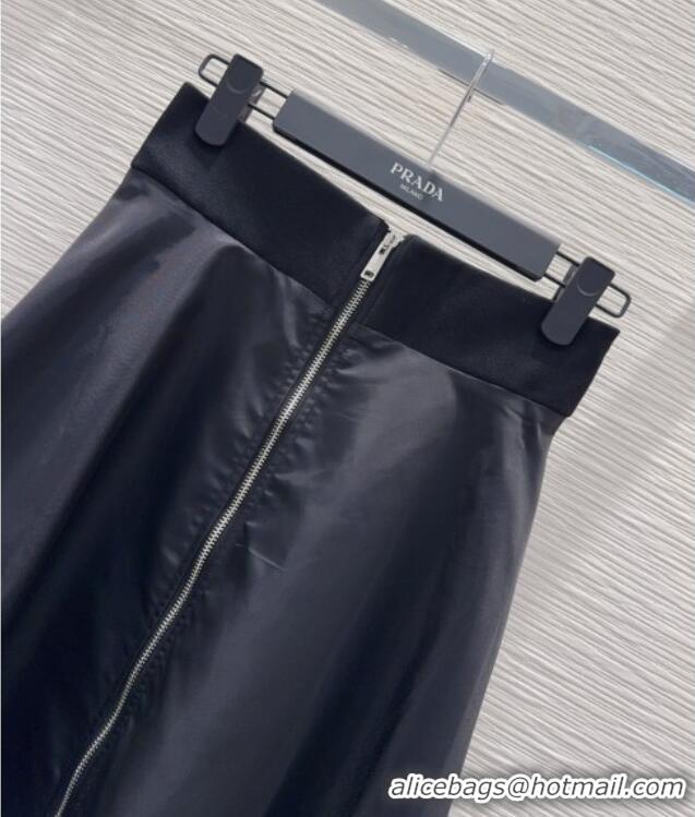 Well Crafted Prada Skirt P090225 Black 2025