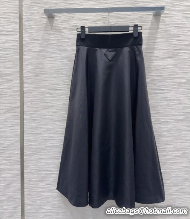 Well Crafted Prada Skirt P090225 Black 2025